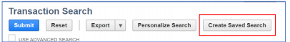saved search in netsuite